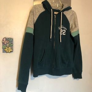 Hollister blue jacket